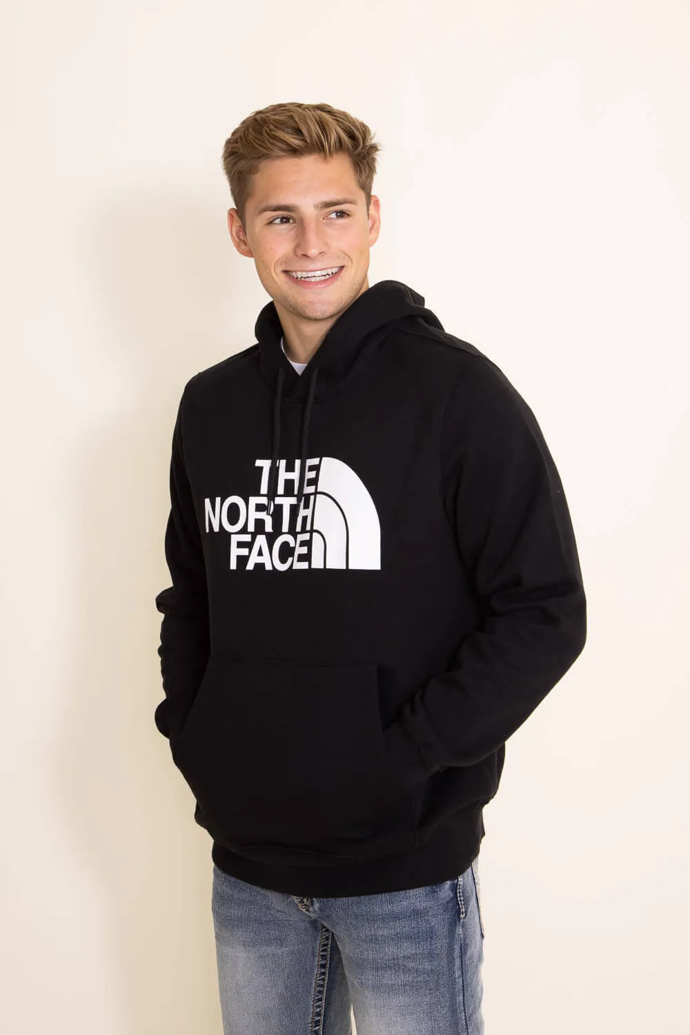 The North Face Half Dome Hoodie for Men in Black | NF0A7UNL-KY4 BLK