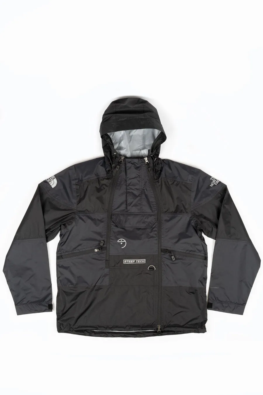 THE NORTH FACE STEEP TECH LIGHT RAIN JACKET BLACK