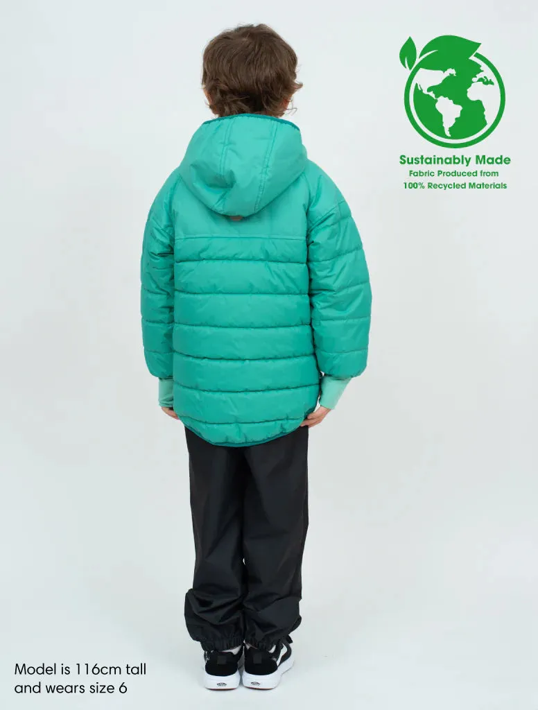 THERM HYDRACLOUD WINTER PUFFER JACKET - WATERPROOF MINT ECO (-18 DEGREE)