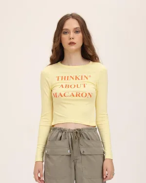 Think About Macaron Cheese Top
