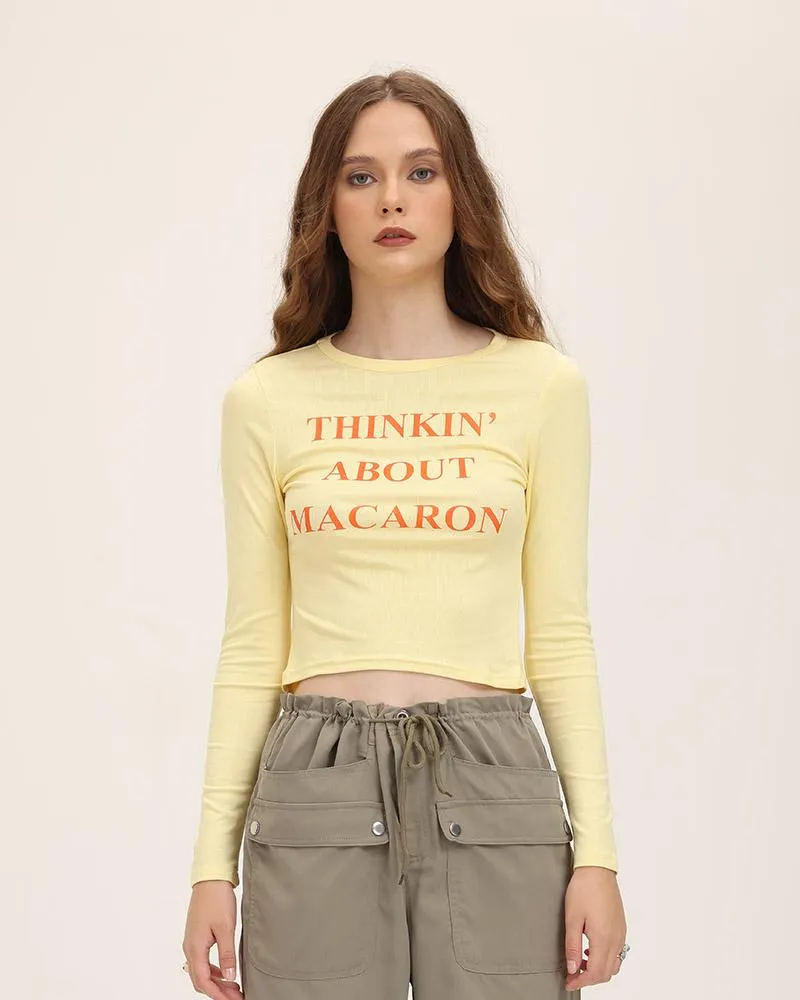Think About Macaron Cheese Top