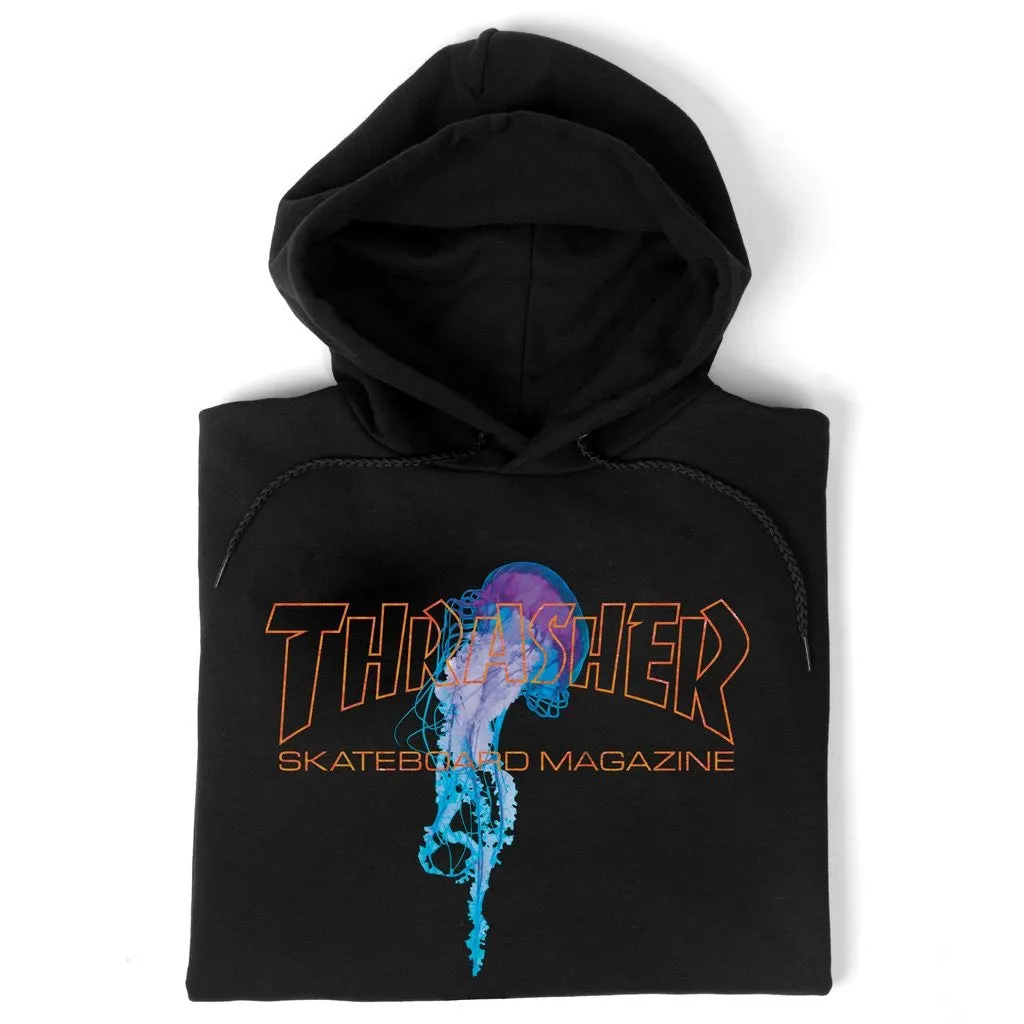 Thrasher - Atlantic Drift Hoodie Black/Orange