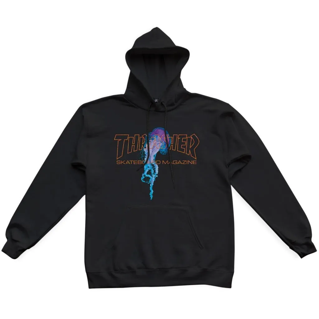 Thrasher - Atlantic Drift Hoodie Black/Orange