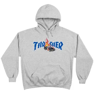Thrasher - Cop Car Hoodie Grey