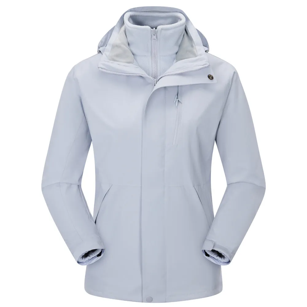 Three-in-One Detachable Waterproof Mountaineering Jackets