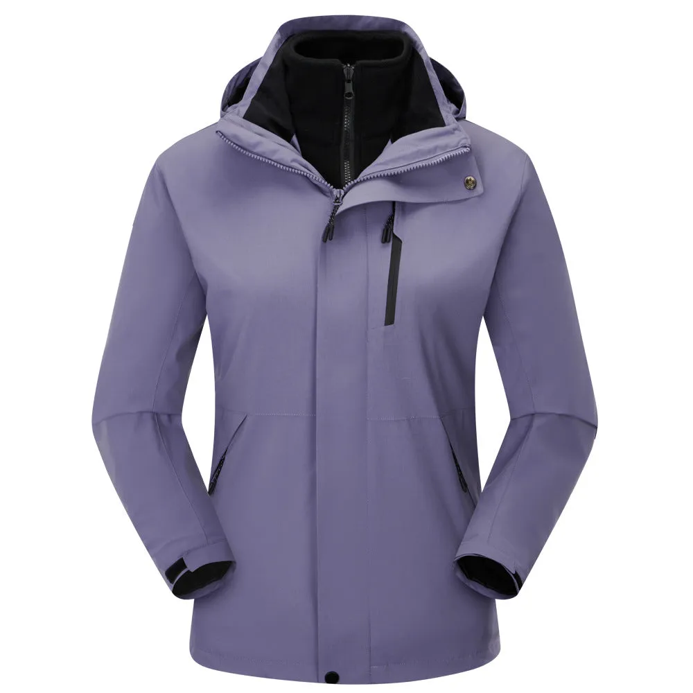 Three-in-One Detachable Waterproof Mountaineering Jackets