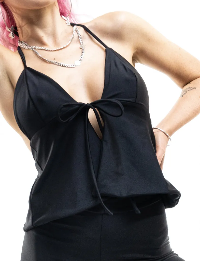 TIANA TOP - JET BLACK