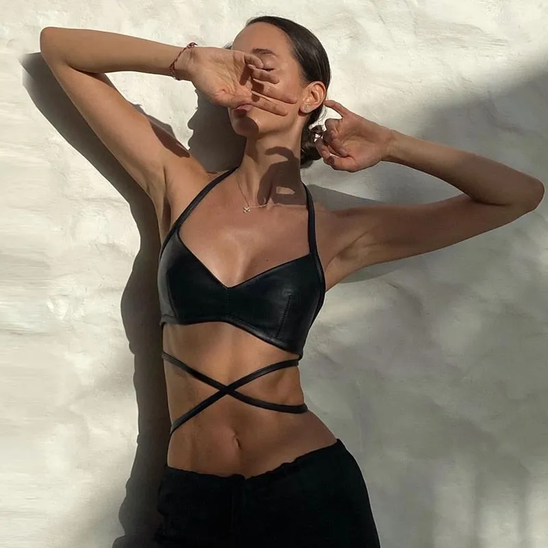 Tie Up Crop Top