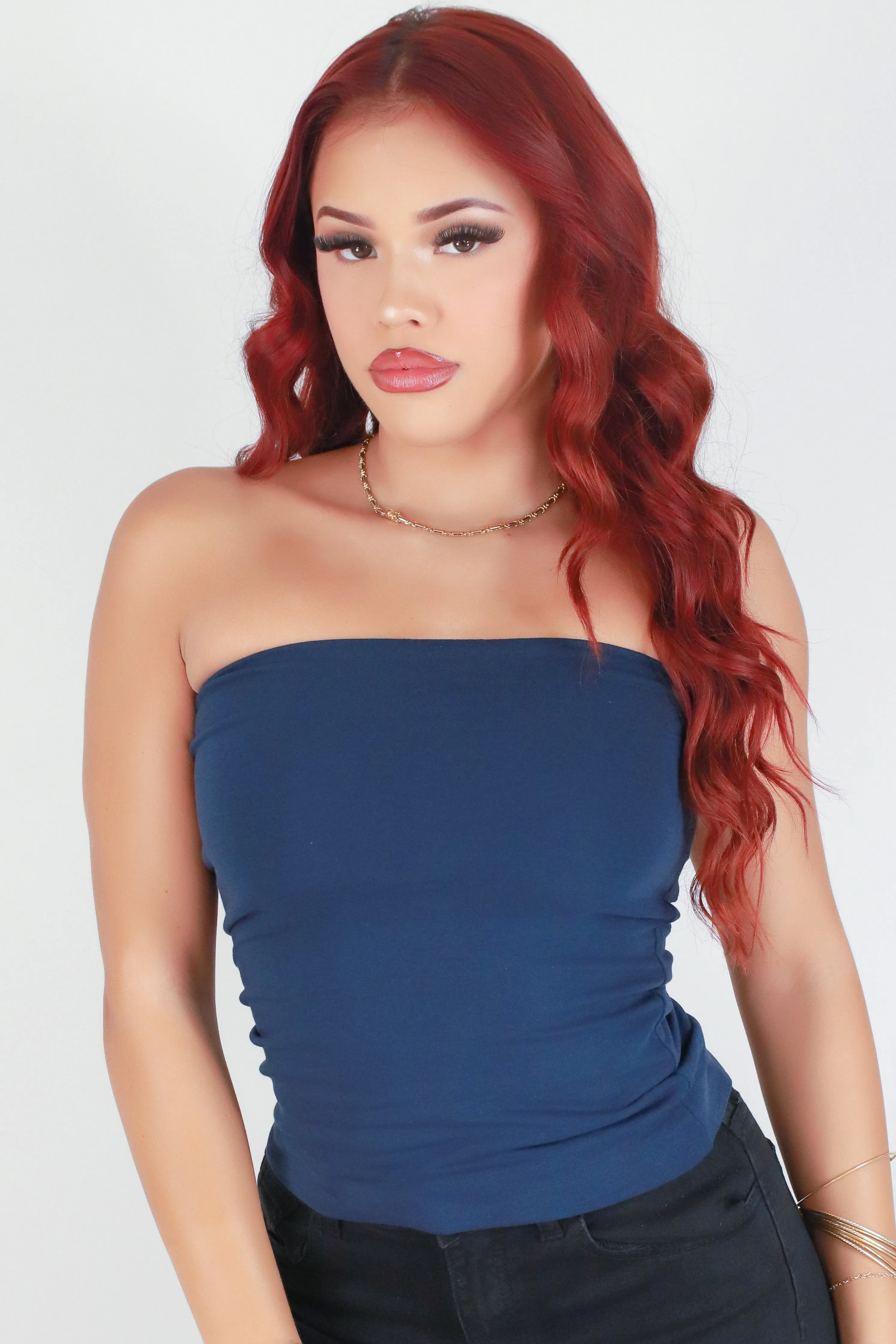 TIME ALONE TUBE TOP