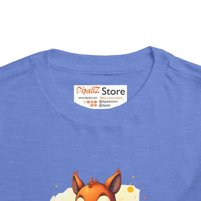 Toddler Squirrel Short Tee for Trendsetting Kids