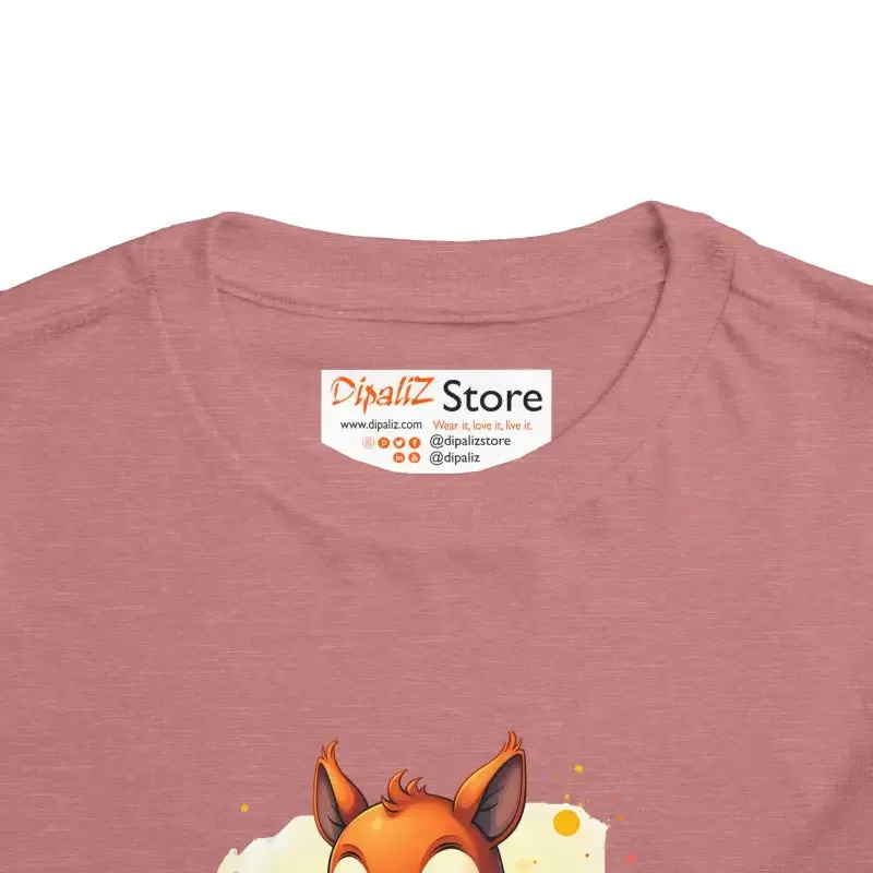 Toddler Squirrel Short Tee for Trendsetting Kids