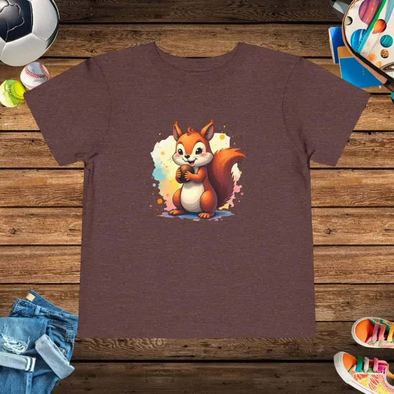 Toddler Squirrel Short Tee for Trendsetting Kids
