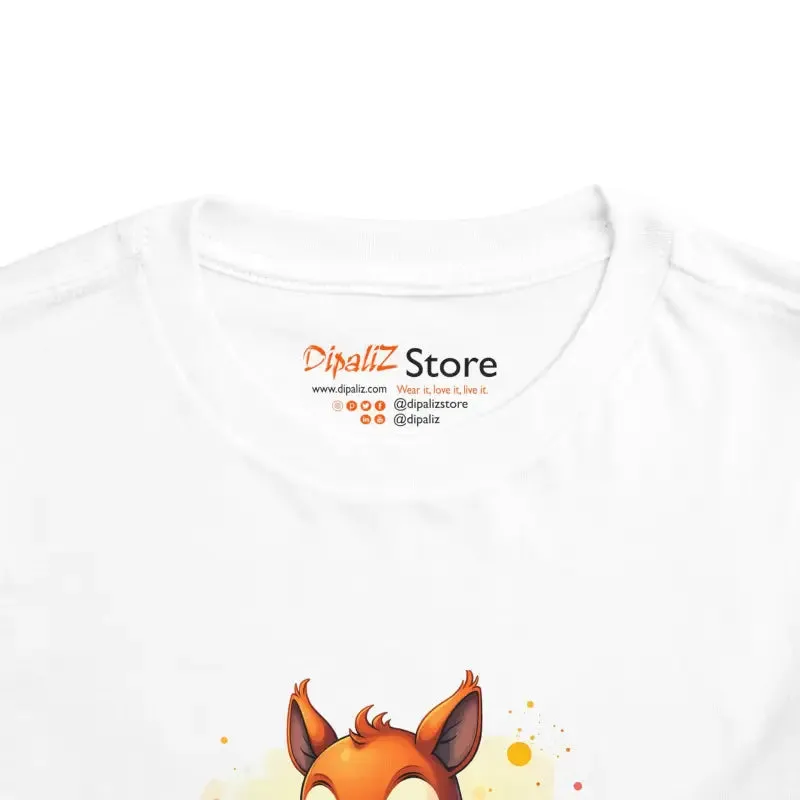 Toddler Squirrel Short Tee for Trendsetting Kids