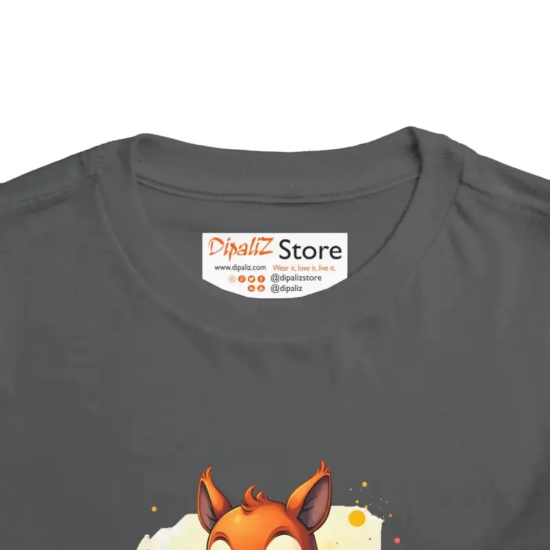 Toddler Squirrel Short Tee for Trendsetting Kids