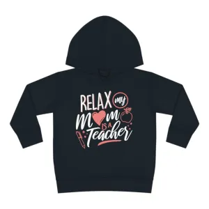 Toddler's "Relax" Pullover Fleece Hoodie