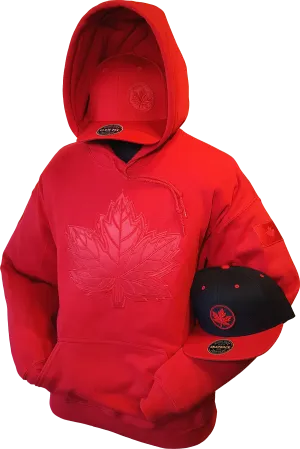 Tonal Canada Hoodie Mighty Maple Red