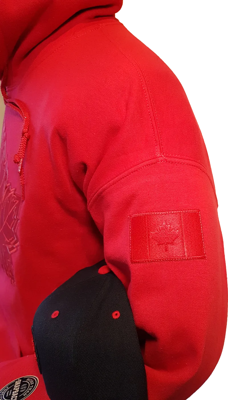 Tonal Canada Hoodie Mighty Maple Red