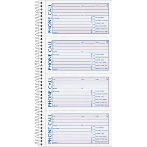 TOPS Carbonless Phone Message Book
