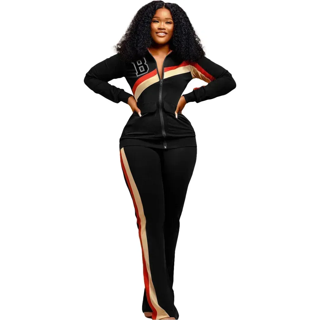 Tracksuit Women Pants Set