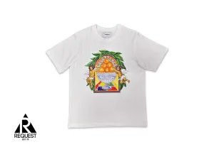 Triomphe D'Orange Printed Tee "White"