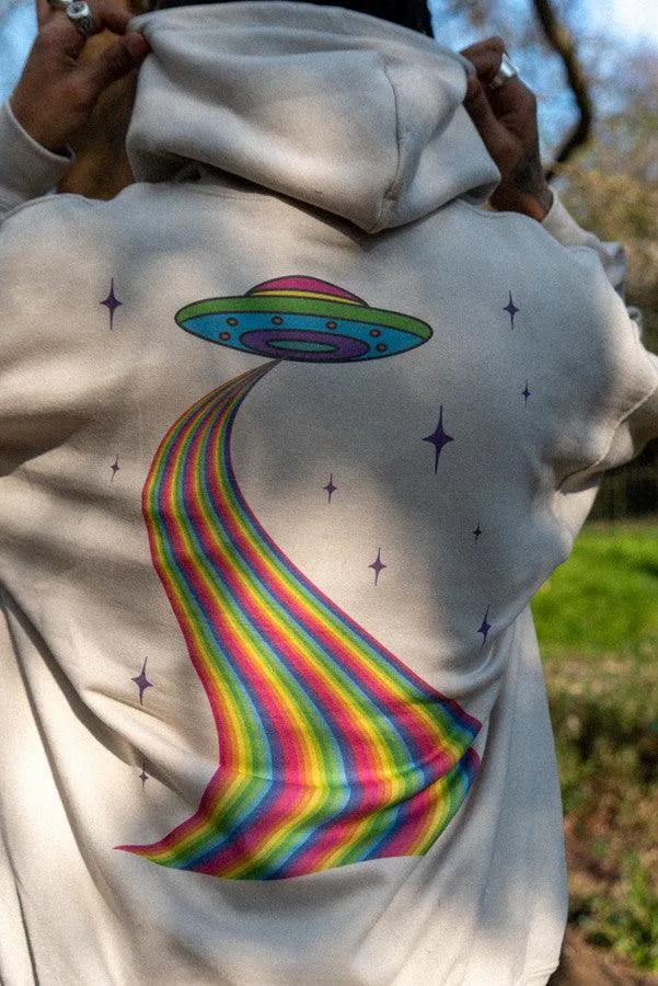 Trippy Alien Invasion Hoodie