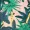Tropical Printed Peplum Tiered Top