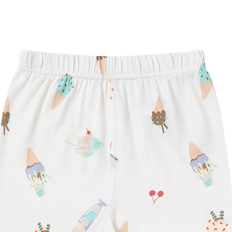 Two-Piece Long Sleeve PJ Set(2 Pack) - Ice Cream Summer