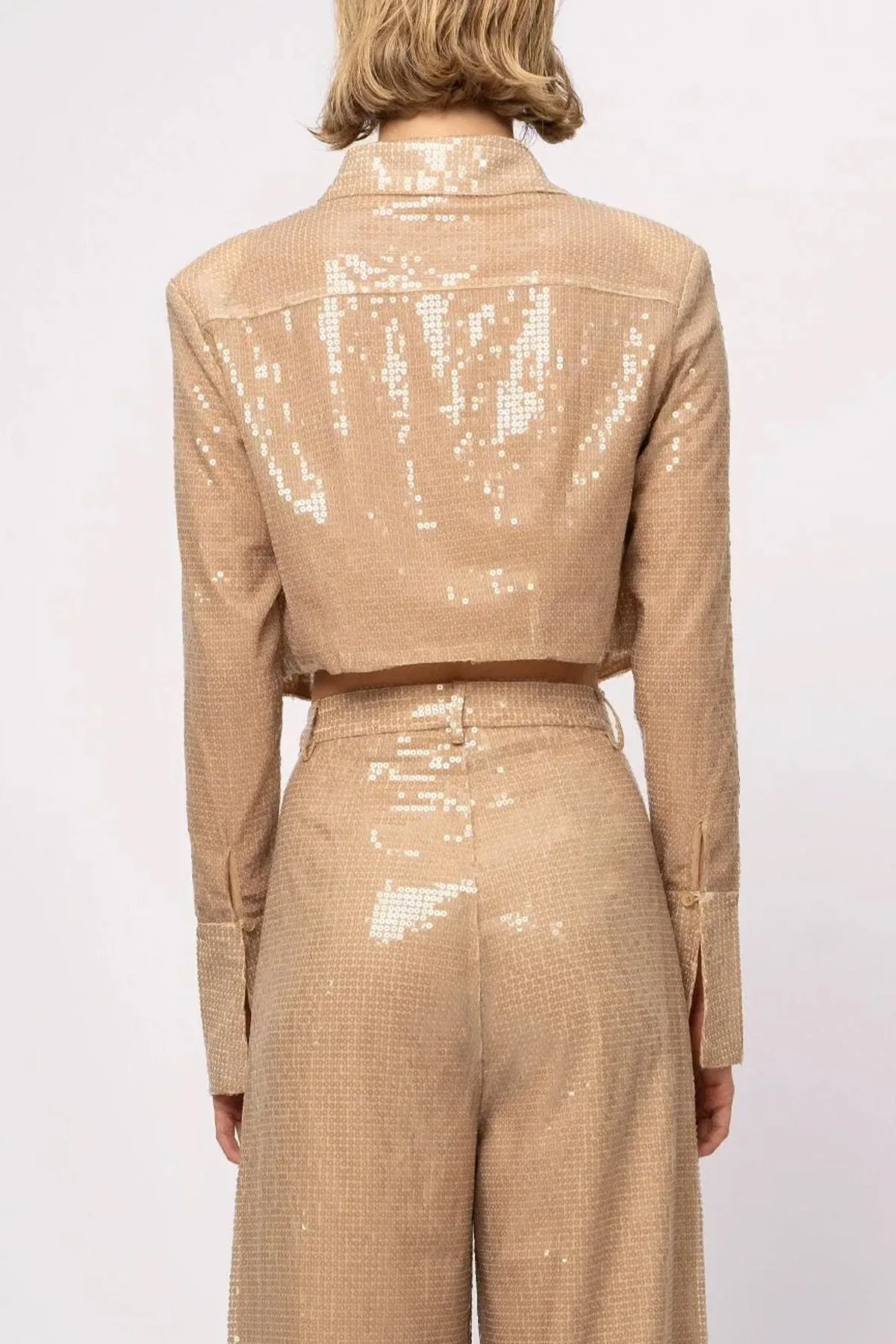 Tylan Crop Top in Sand