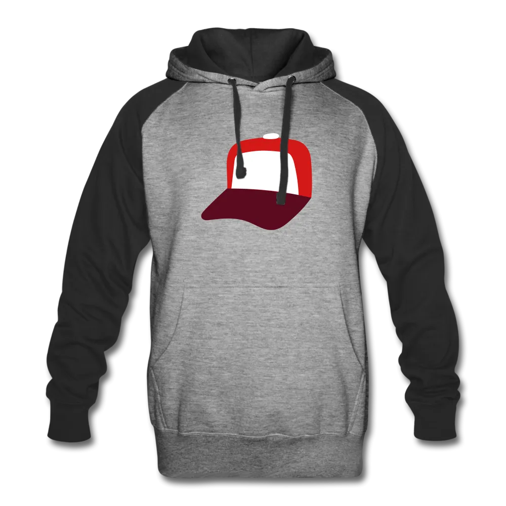 UNISEX BASEBALL CAP Colorblock Hoodie