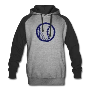 UNISEX BASEBALL Colorblock Hoodie