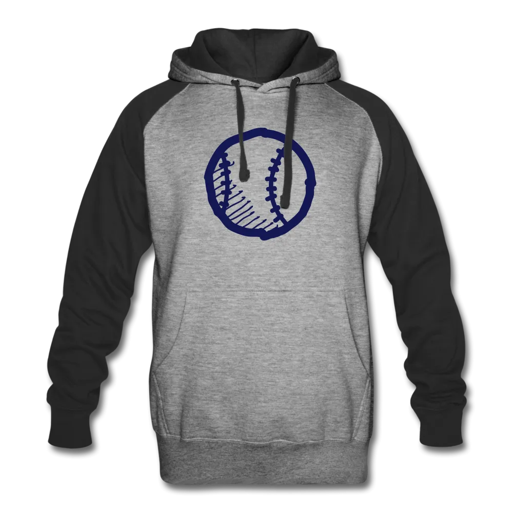 UNISEX BASEBALL Colorblock Hoodie