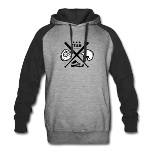 UNISEX BASEBALL DESIGN Colorblock Hoodie