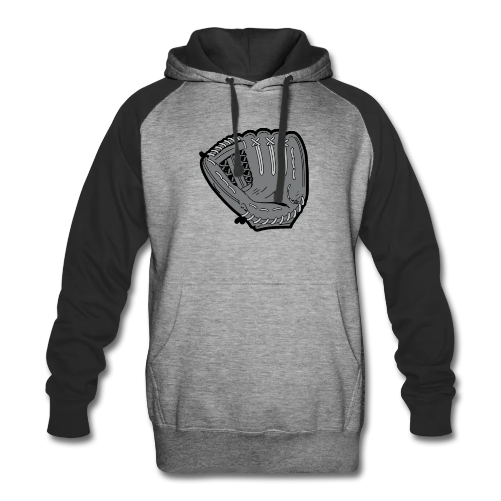 UNISEX BASEBALL GLOVE Colorblock Hoodie