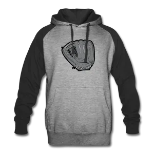 UNISEX BASEBALL GLOVE Colorblock Hoodie