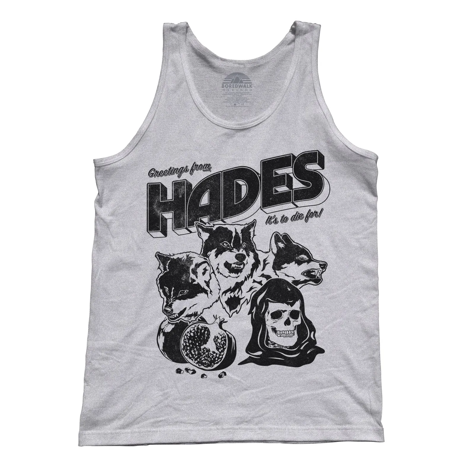 Unisex Greetings from Hades Tank Top