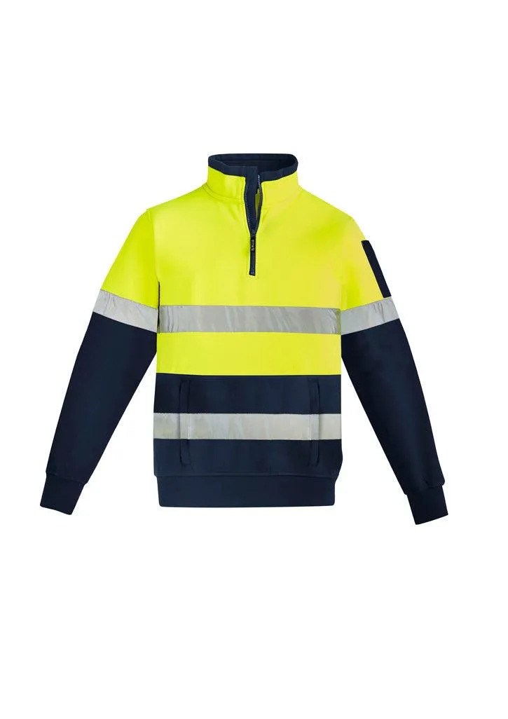 Unisex Hi Vis 1/4 Zip Pullover - Hoop Taped - ZT567 - syzmik