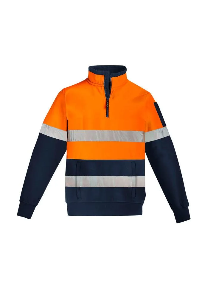 Unisex Hi Vis 1/4 Zip Pullover - Hoop Taped - ZT567 - syzmik