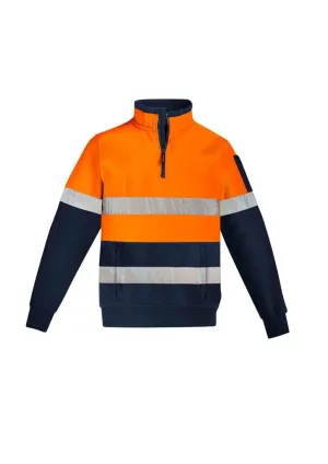 Unisex Hi Vis 1/4 Zip Pullover - Hoop Taped - ZT567 - syzmik