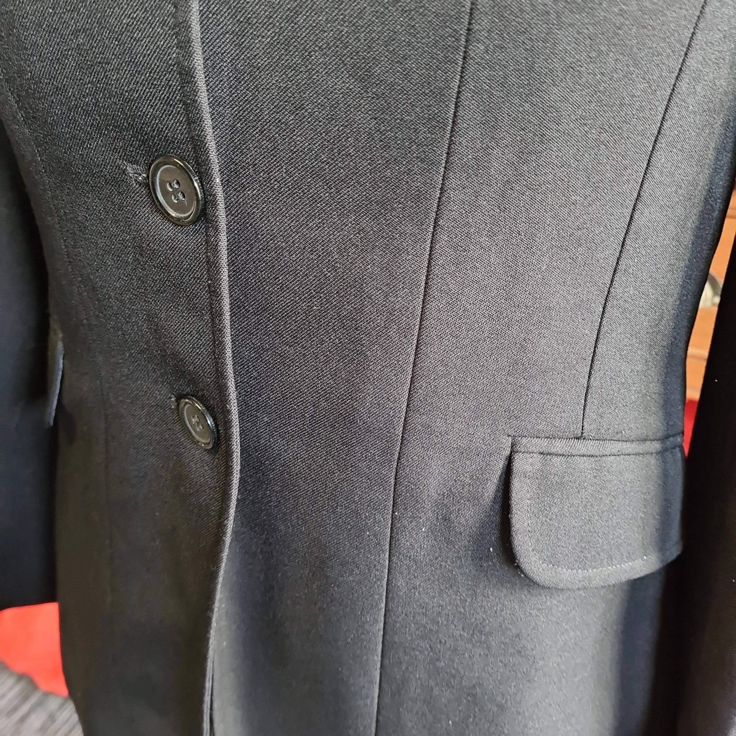 Used size 32 black show jacket FREE POSTAGE 🔵