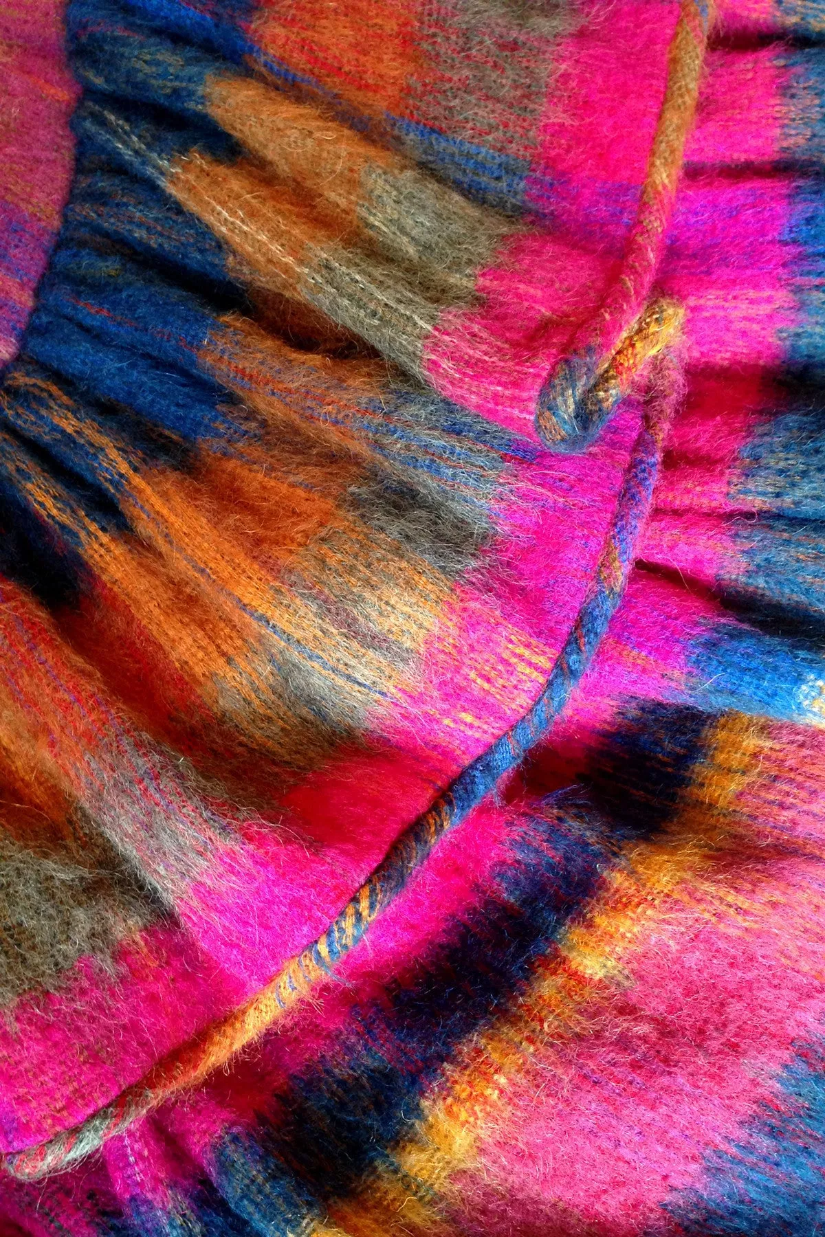 VALENTINO Mohair Peplum Skirt