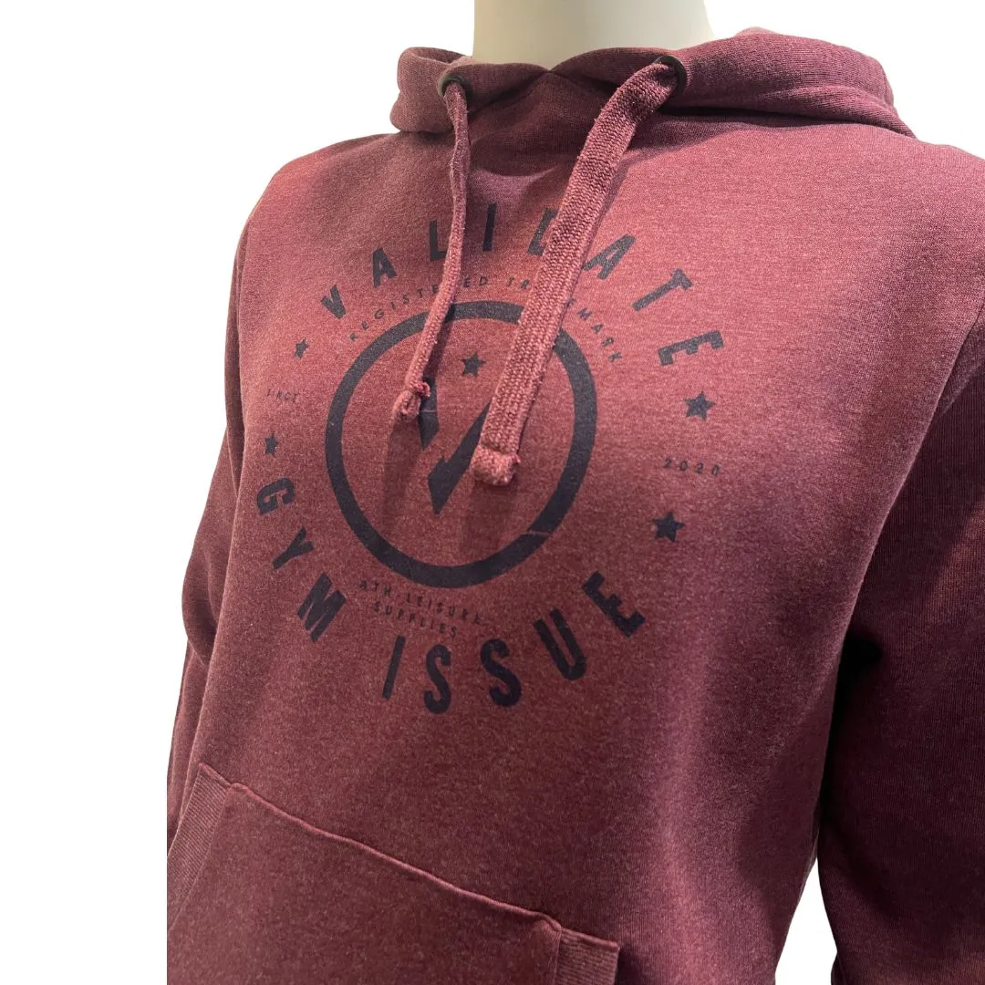 Validate  Womens Gym Issue Plum Marl Hoody
