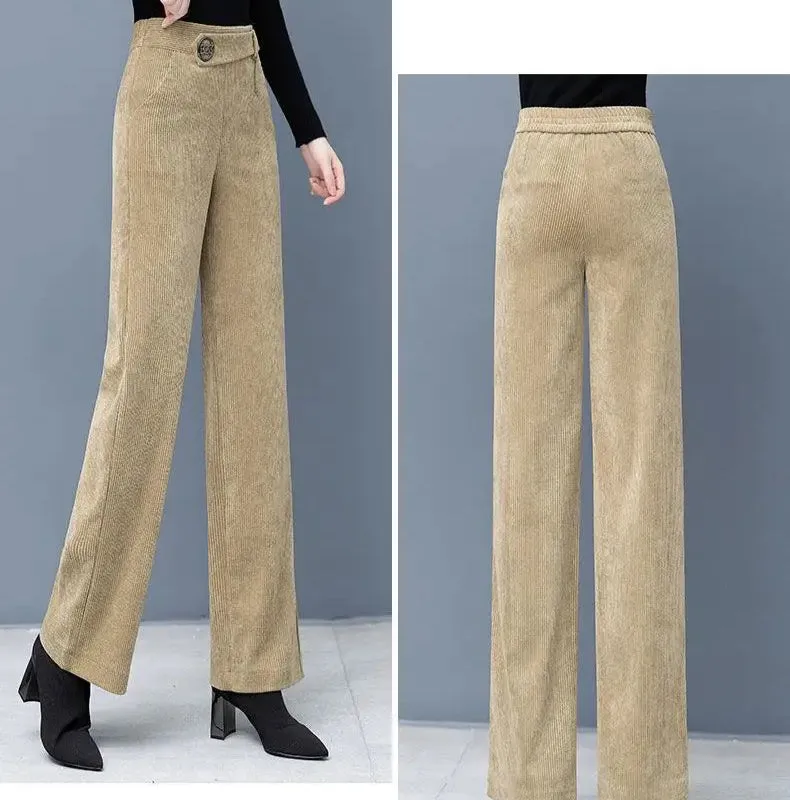 Velvet Baggy Elegant Corduroy Pant