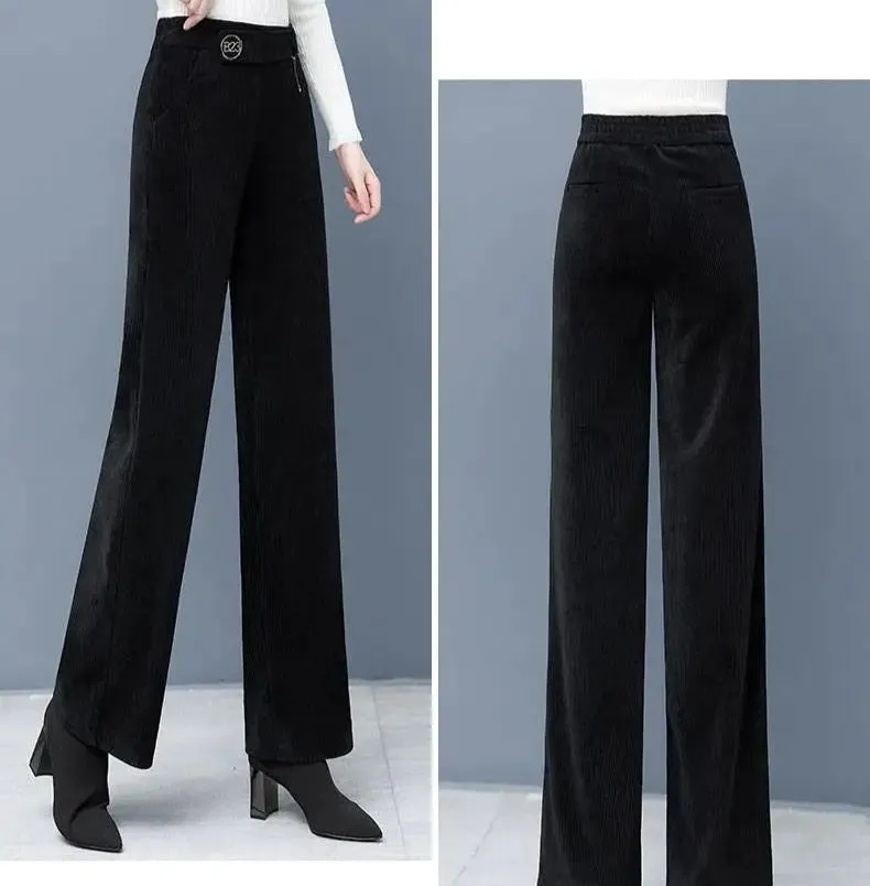 Velvet Baggy Elegant Corduroy Pant