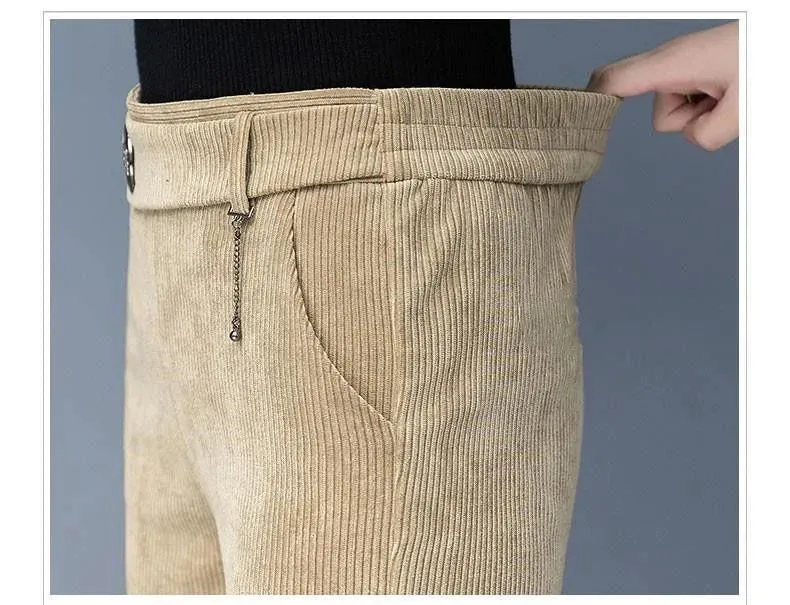 Velvet Baggy Elegant Corduroy Pant