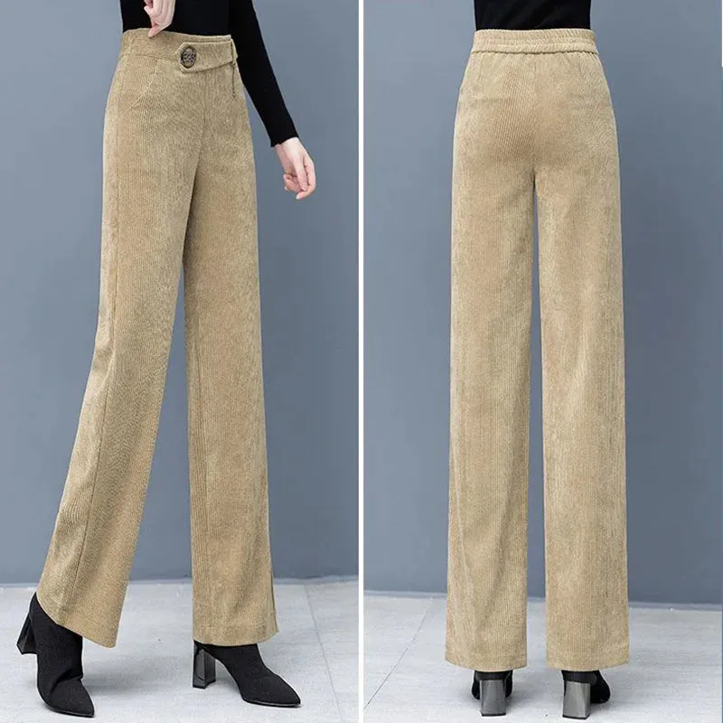 Velvet Baggy Elegant Corduroy Pant