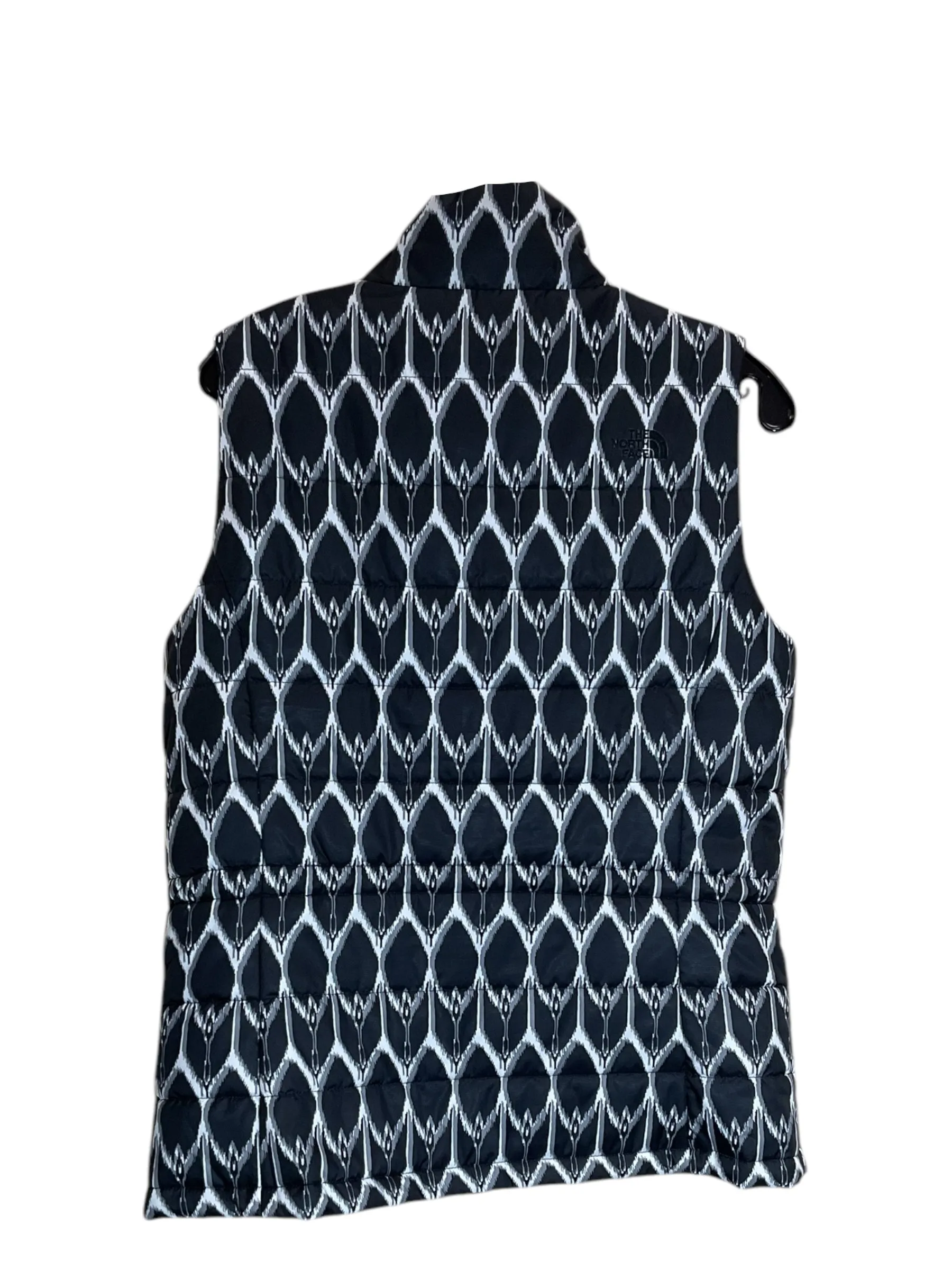 Vest Puffer & Quilted By The North Face In Black & White, Size: L