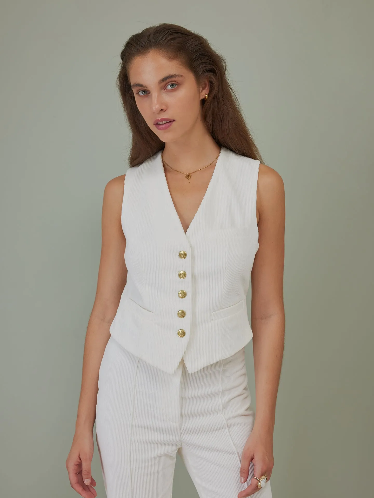 Vida Corduroy Vest