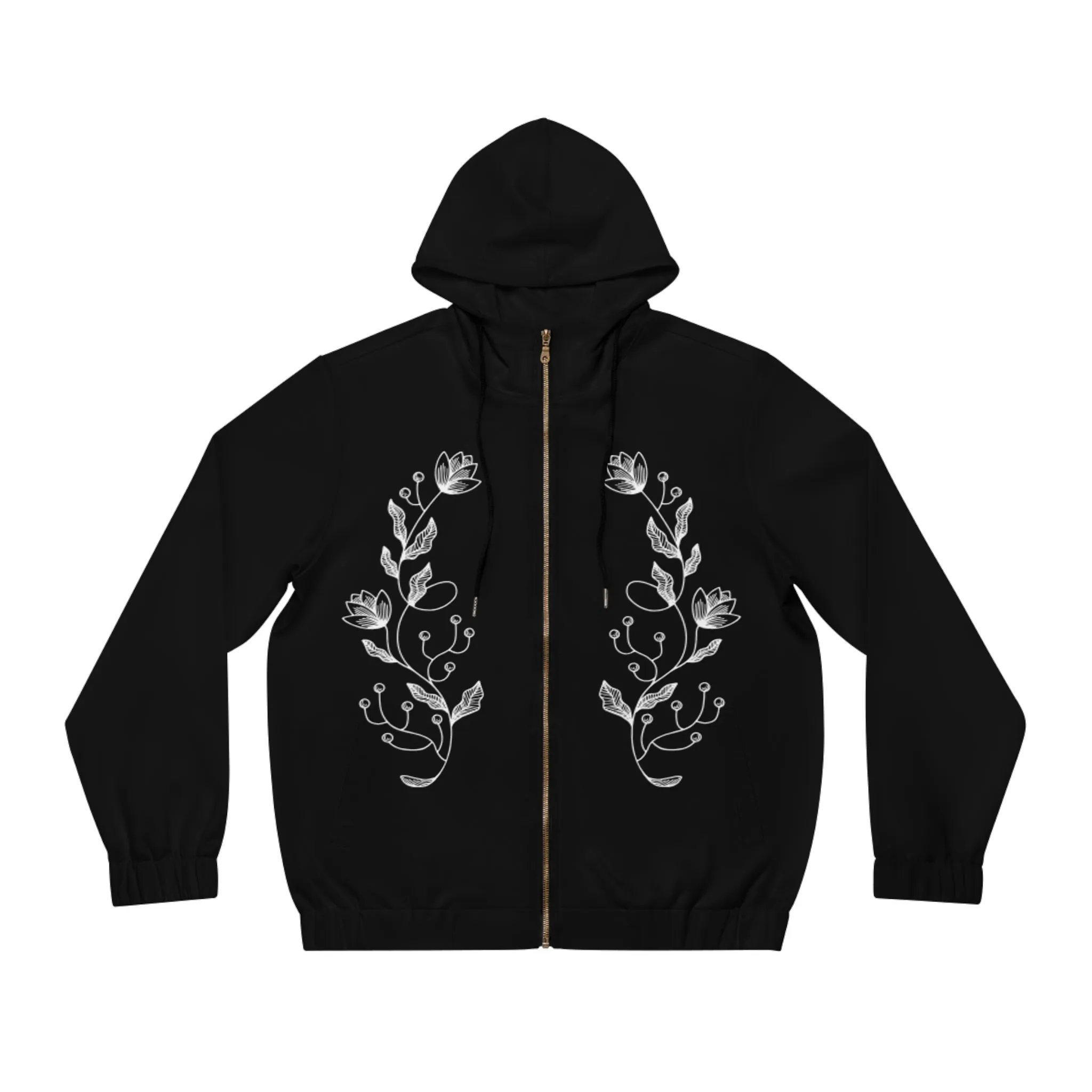 Vines Men's Full-Zip Hoodie (AOP) - CJ8