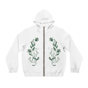 Vines Men's Full-Zip Hoodie (AOP) - CJ8