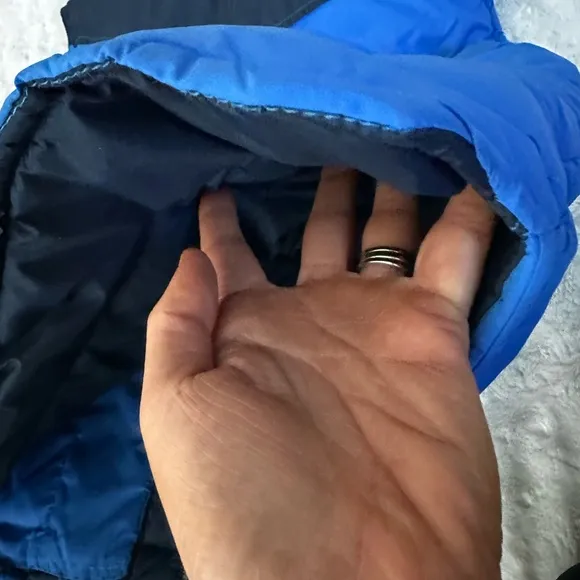 Vintage 70’s FROSTLINE Blue Puffer Vest